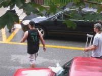 Harvard Football Varsity bootcamp heads to Mather House Dining Hall for lunch break Harvard Football Varsity bootcamp heads to Mather House Dining Hall for lunch break