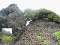 rocks near Holua Cabin Haleakala National Park