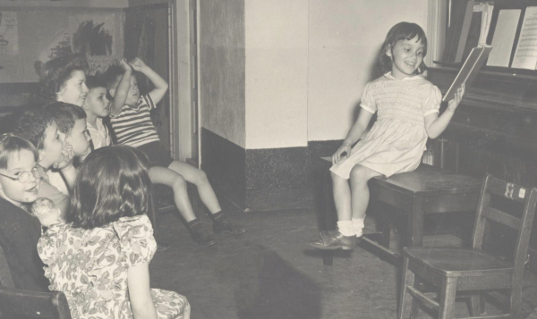TessReadingToKClassJanuary1946